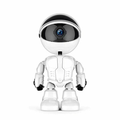 1080p Smart Robot IP Camera Home Security 360 Rotating WiFi Camera Security Camera (64 GB, 1 Channel)